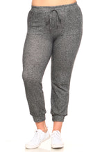 Women's Plus Size Sweat Pants with Cuffs