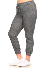 Women's Plus Size Sweat Pants with Cuffs