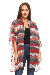 Women's Sheer Kimono Cardigan