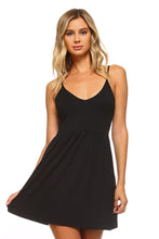 Women's Criss Cross Back Skater Dress