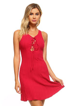 Women's Skater Tie Tank Dress