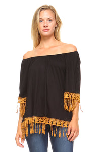 Women's Crochet Lace Tunic