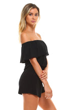 Women's Off the Shoulder Elastic Romper