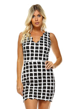 Women's Open Back Scallop Trimmed Dress