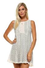 Women's Lace Detail Tank Dress