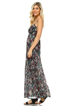 Women's Printed Maxi Dress