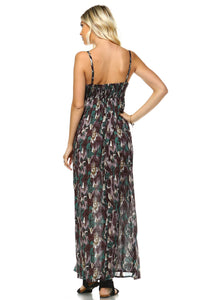 Women's Printed Maxi Dress