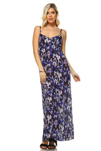 Women's Printed Maxi Dress