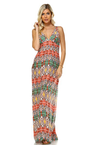 Women's Printed Maxi Dress