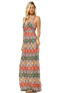 Women's Printed Maxi Dress