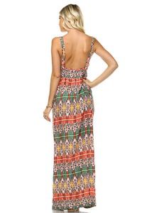 Women's Printed Maxi Dress