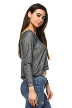 Women's Round Neck Crop Sweater