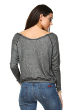 Women's Round Neck Crop Sweater