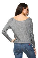 Women's Round Neck Crop Sweater