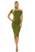 Women's Off Shoulder Bodycon Dress