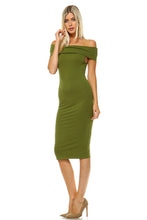 Women's Off Shoulder Bodycon Dress