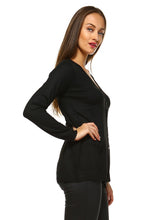 Women's Lightweight V-Neck Cardigan