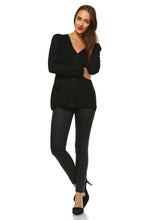 Women's Lightweight V-Neck Cardigan