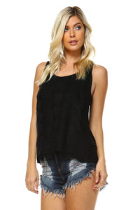 Women's Front Knitted Tank