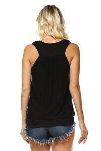 Women's Front Knitted Tank