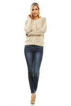 Women's Open Knit Cardigan