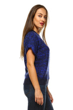 Women's Loose Knit Short Sleeve Top