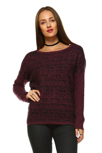 Women's Knit Drop Sleeve Sweater