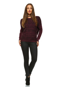 Women's Knit Drop Sleeve Sweater