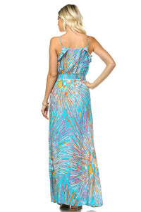 Women's Printed Maxi Dress