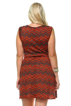 Women's Plus Size Printed Dress