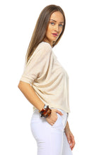 Women's Lightweight Loose Crop Top