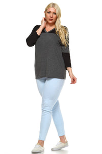 Women's Plus Size Soft Sweatshirt