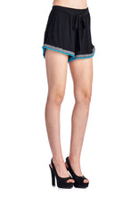Urban Love Rayon Short with Color Trim