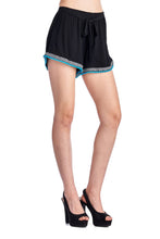 Urban Love Rayon Short with Color Trim