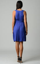 Christine V Beaded Neckline Sleeveless Dress