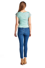 Urban Love Flutter Sleeve Wrap Top
