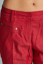 Larry Levine Red Velvet Pants