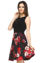 SLNY A-Line Floral Print Dress