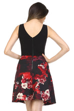 SLNY A-Line Floral Print Dress