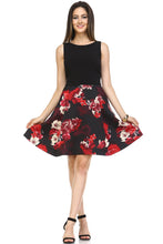 SLNY A-Line Floral Print Dress