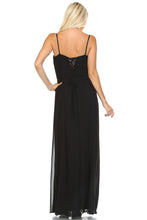 SLNY Sequin Chiffon Dress -  - 4