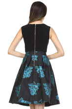 SLNY A-Line V-Neck Floral Dress