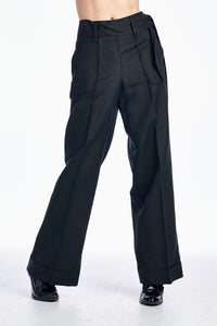 Larry Levine Side Tie Pant