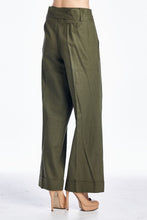 Larry Levine Pant with Waist Tie