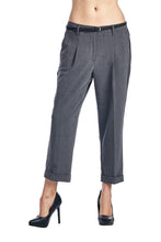 Larry Levine Stretch Pleated Trousers