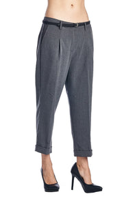 Larry Levine Stretch Pleated Trousers