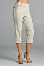 Women's Slim Leg Capri Pants