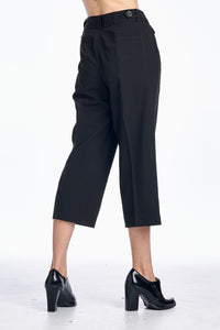 Larry Levine Stretch Tailored Capris