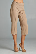 Larry Levine Capris With Straight Hem