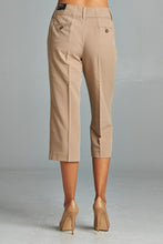 Larry Levine Capris With Straight Hem